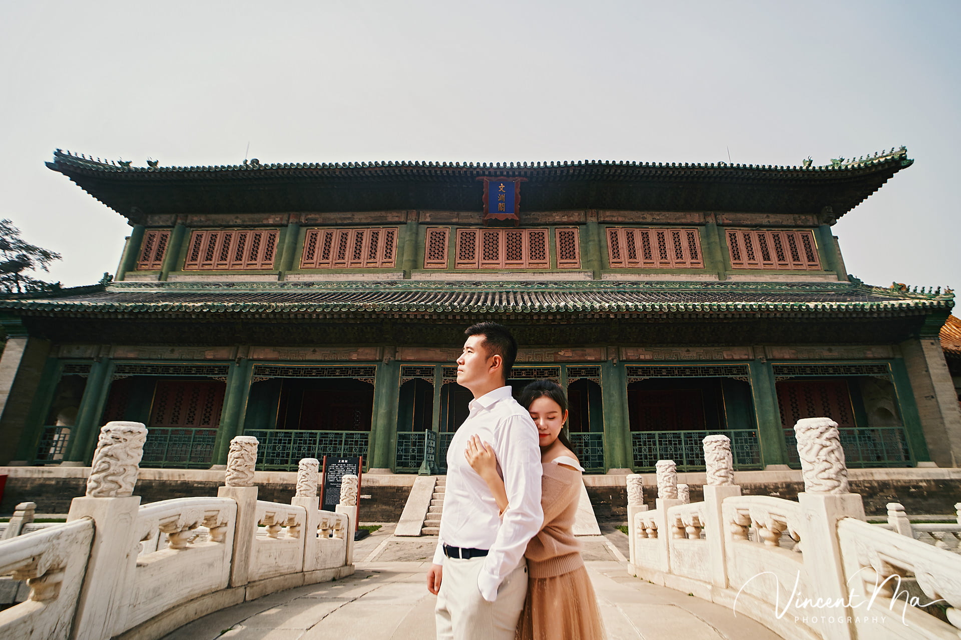 Forbidden city couple engagement photography, beijing photographer