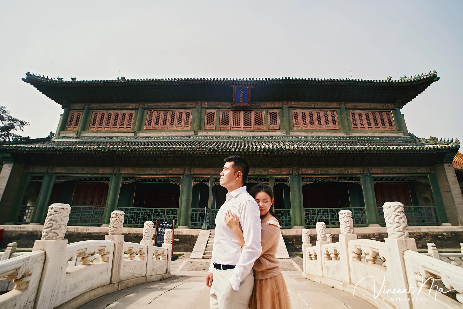 Forbidden city couple engagement photography, beijing photographer