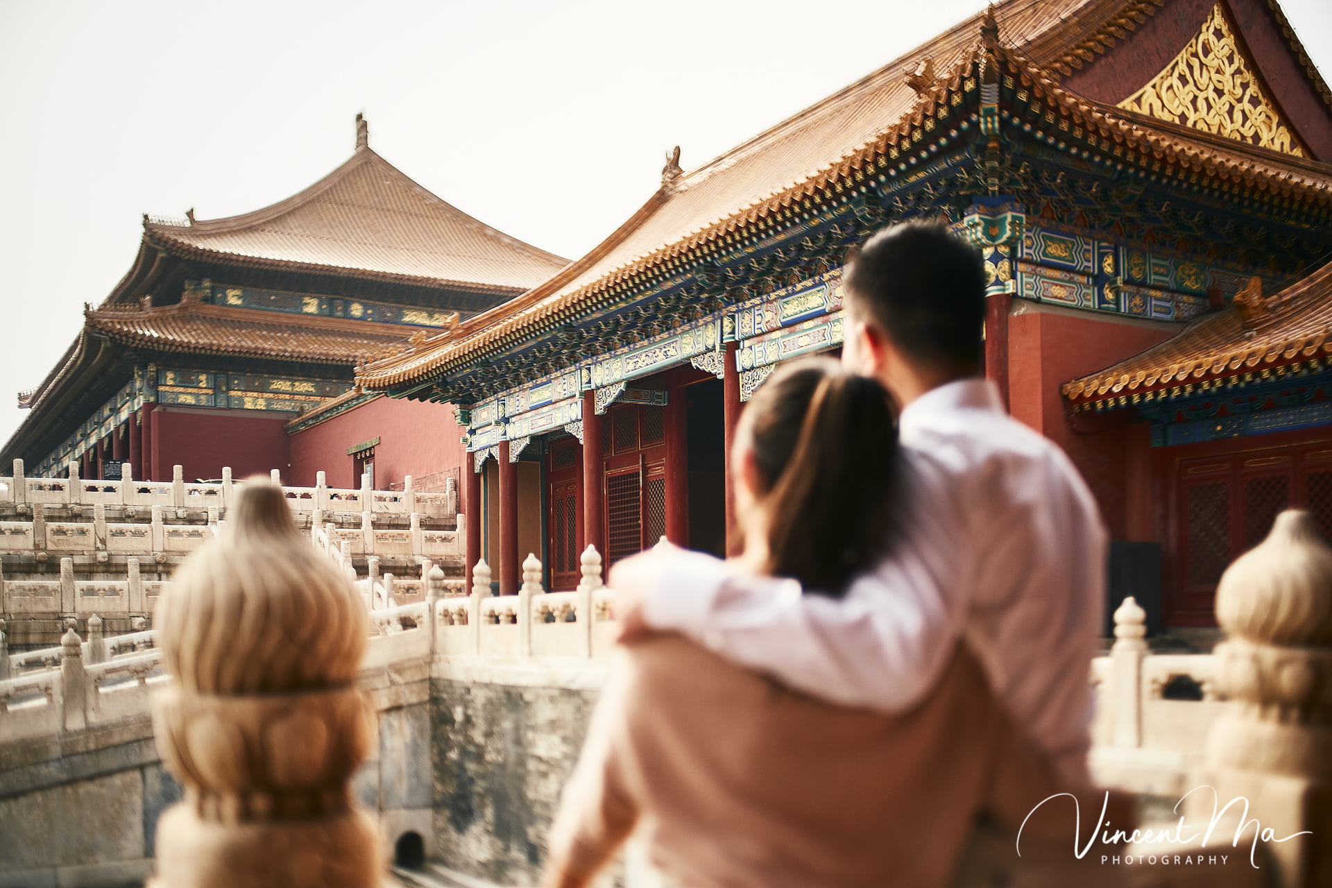 Forbidden city couple engagement photography, beijing photographer