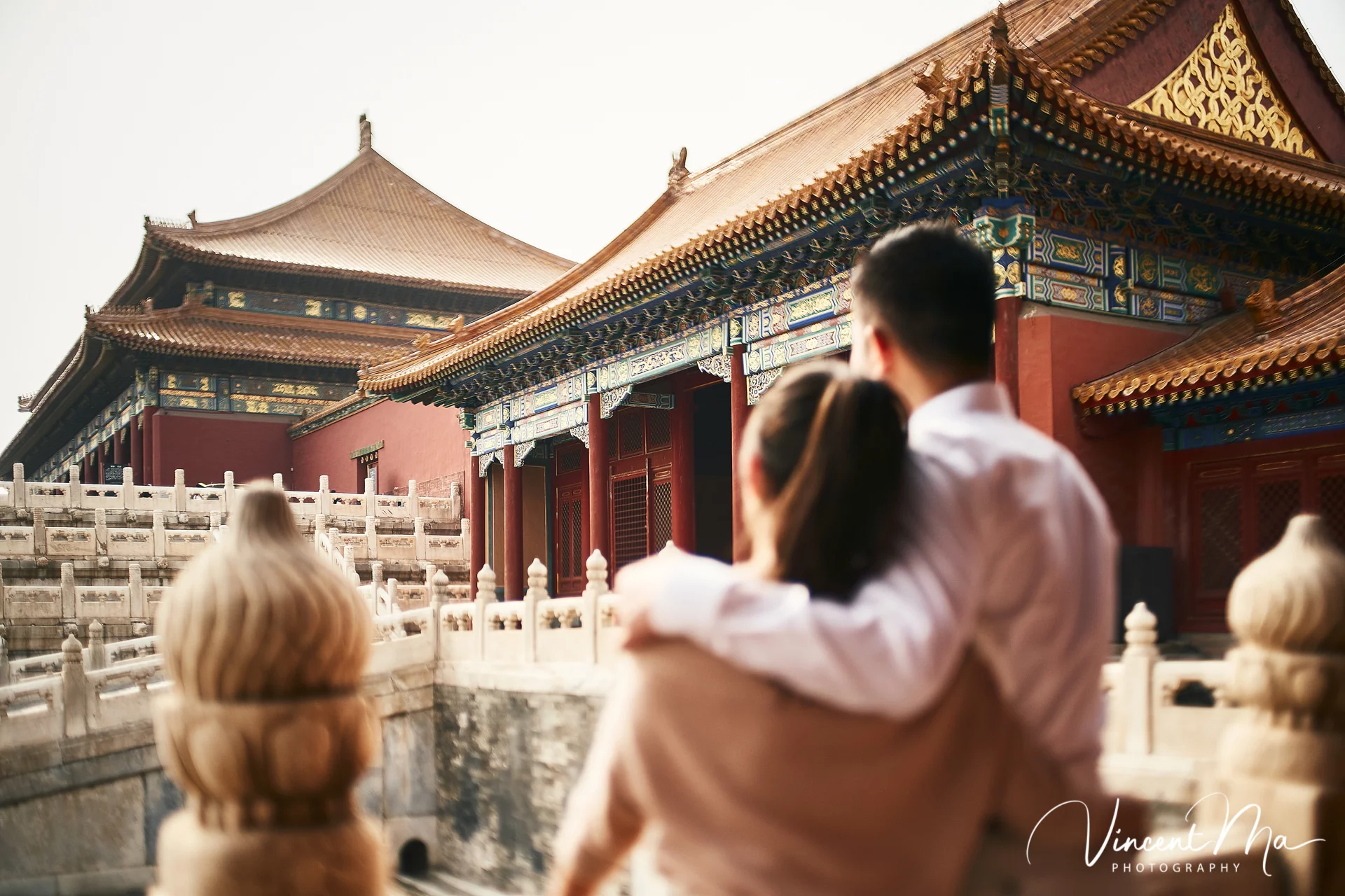 Forbidden city couple engagement photography, beijing photographer