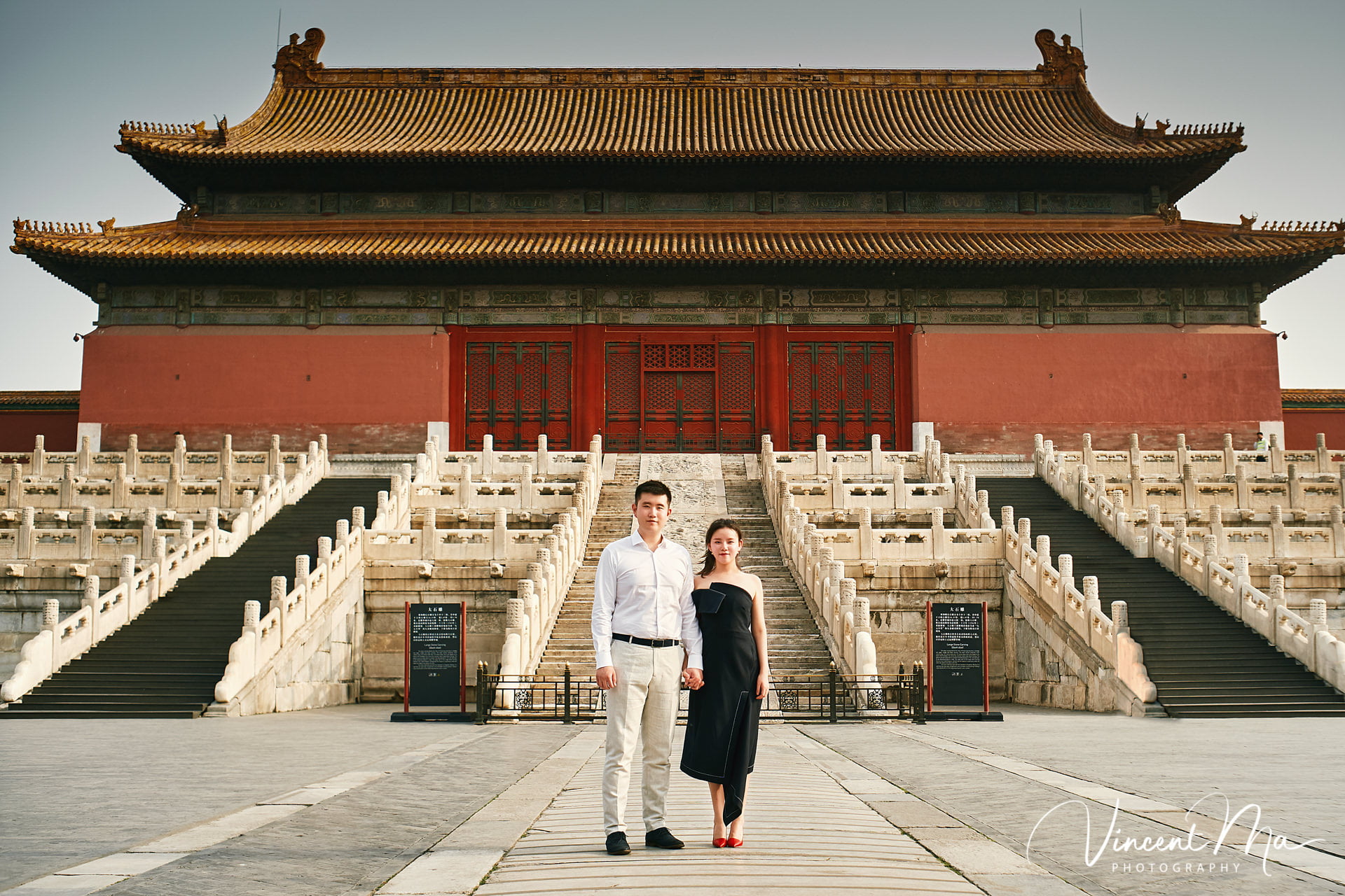 Forbidden city couple engagement photography, beijing photographer