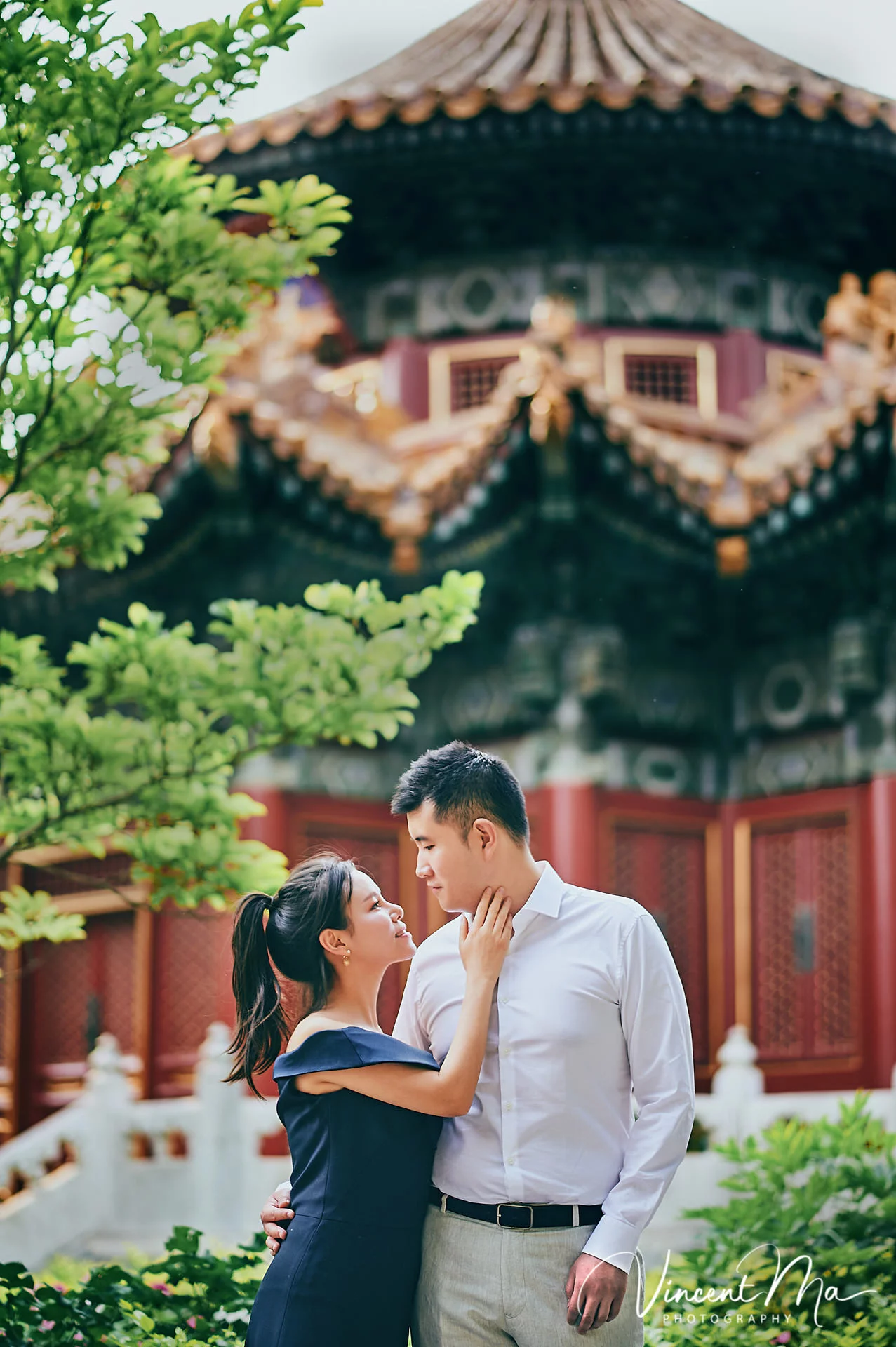 Forbidden city couple engagement photography, beijing photographer