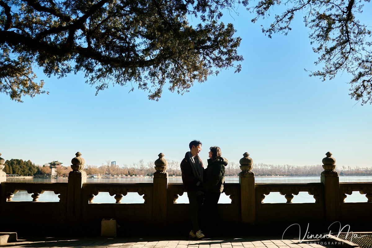 Couple Portrait at Summer palace 
