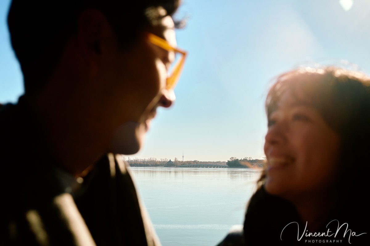 Couple Portrait at Summer palace 