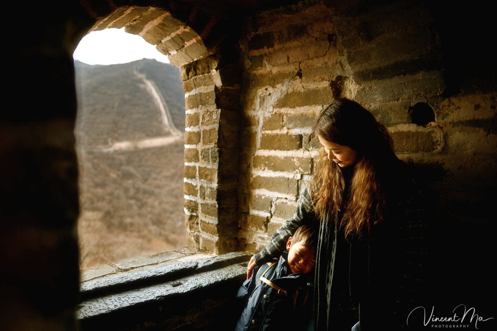 Documentary family photographer Beijing Mutianyu