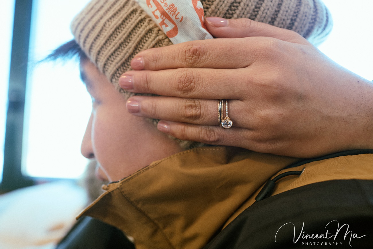 A cinematic and documentary photography series of Claire and April's same-sex winter elopement at Chongli Ski Resort, China. This minimalist wedding strips away traditional routines, featuring snowboarding in powder snow, intimate moments with their golden retrievers, and a legal online marriage ceremony via the Courtly platform by a cozy fireplace. Captured with a non-intrusive, lifestyle storytelling approach by Vincent Ma Visuals, a trusted LGBTQ-friendly photographer based in Beijing.