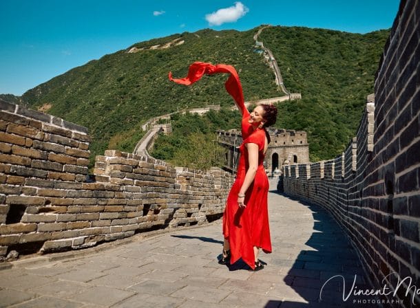 Cinematic solo travel video Beijing featuring Mutianyu West and East lines.